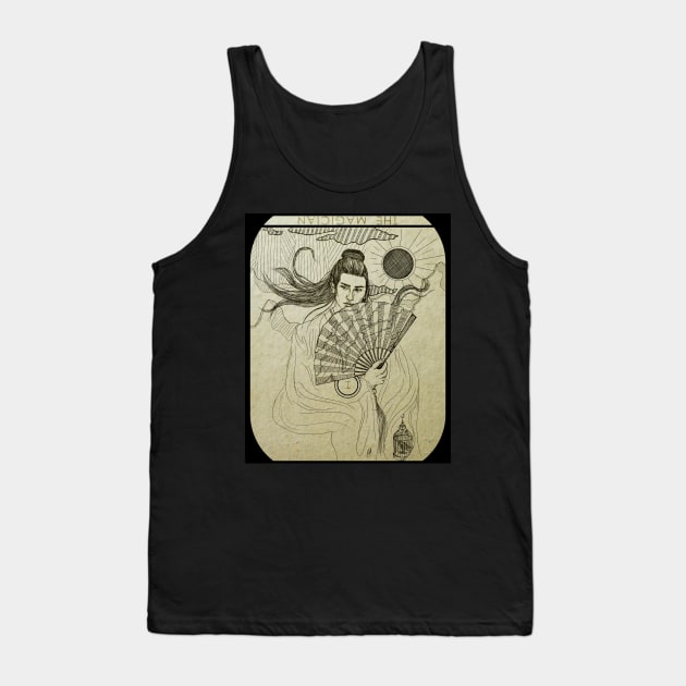 Nie Huaisang (The Untamed) - Tarot Card Tank Top by dangerbeforeyou